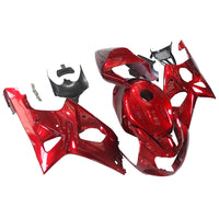 US STOCK NT Aftermarket Injection ABS Plastic Fairing Fit for GSXR 1000 2000-2002 Red U027 Available in CA