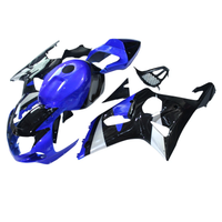 US STOCK NT Aftermarket Injection ABS Plastic Fairing Fit for GSXR 1000 2000-2002 Blue Black U037 Available in CA