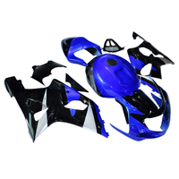 US STOCK NT Aftermarket Injection ABS Plastic Fairing Fit for GSXR 1000 2000-2002 Blue Black U037 Available in CA