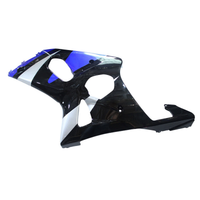 US STOCK NT Aftermarket Injection ABS Plastic Fairing Fit for GSXR 1000 2000-2002 Blue Black U037 Available in CA