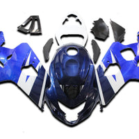 US STOCK NT Aftermarket Injection ABS Plastic Fairing Fit for GSXR 600/750 2004-2005 Blue White N096 Available in TX