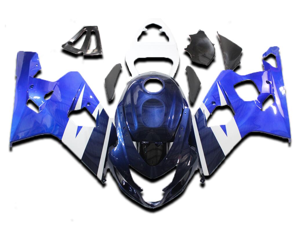 NT Fairing Fit for Suzuki 2004-2005 GSXR600/750 N096- Blue White | ABS Injection