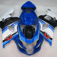 NT Aftermarket Injection ABS Plastic Fairing Fit for GSXR 600/750 2004-2005 Blue Black White N020