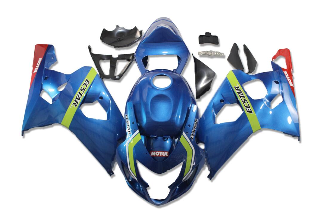NT Fairing Fit for Suzuki 2004-2005 GSXR600/750 N095- Blue | ABS Injection