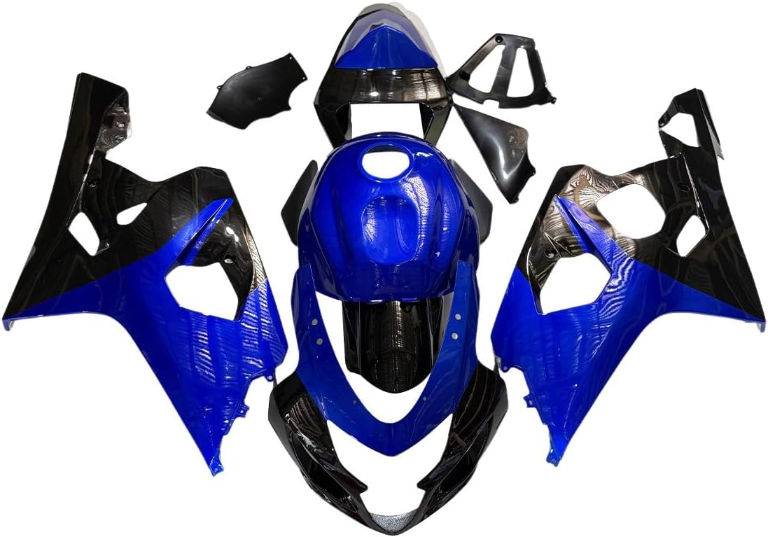 NT Fairing Fit for Suzuki 2004-2005 GSXR600/750 N106- Blue Black | ABS Injection, US Stock