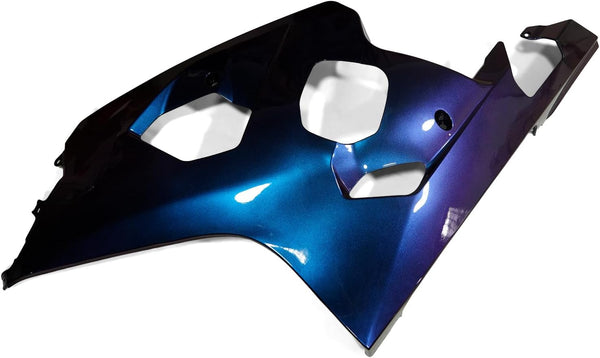 NT Aftermarket Injection ABS Plastic Left Side Fairing Fit for GSXR 600/750 2004-2005 Blue Purple Chameleon N100