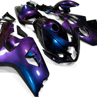 NT Aftermarket Injection ABS Plastic Fairing Fit for GSXR 600/750 2004-2005 Blue Purple Chameleon N100
