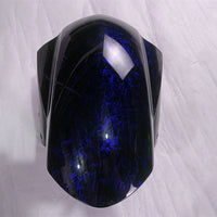 NT Aftermarket Injection ABS Plastic Fairing Fit for GSXR 600/750 2004-2005 Blue Forged Carbon Fiber Look S06