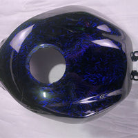 NT Aftermarket Injection ABS Plastic Fairing Fit for GSXR 600/750 2004-2005 Blue Forged Carbon Fiber Look S06