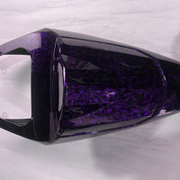 NT Aftermarket Injection ABS Plastic Fairing Fit for GSXR 600/750 2004-2005 Purple Forged Carbon Fiber Look S07
