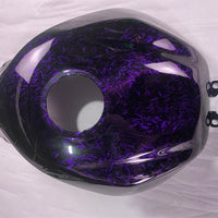 NT Aftermarket Injection ABS Plastic Fairing Fit for GSXR 600/750 2004-2005 Purple Forged Carbon Fiber Look S07