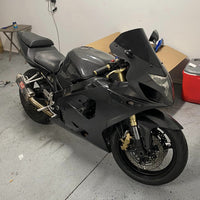 NT Aftermarket Injection ABS Plastic Fairing Fit for GSXR 600/750 2004-2005 Carbon Fiber Look S01