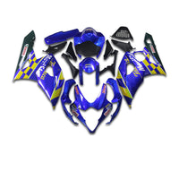 NT Aftermarket Injection ABS Plastic Fairing Fit for GSXR 1000 2005-2006 Blue Yellow N065