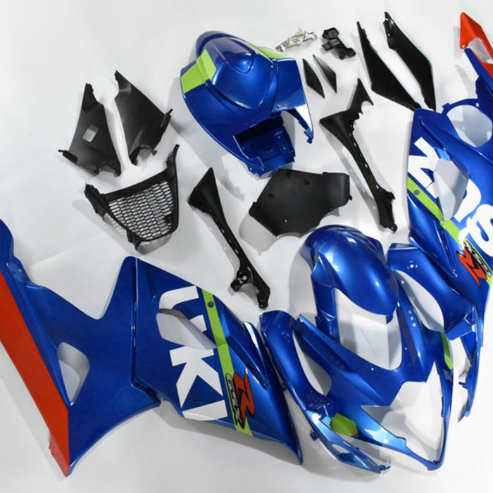 US STOCK NT Aftermarket Injection ABS Plastic Fairing Fit for GSXR 1000 2005-2006 Blue Green Red N072 Available in CA