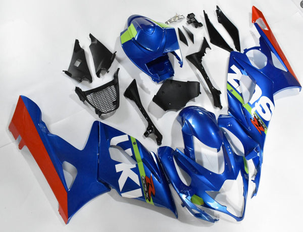 US STOCK NT Aftermarket Injection ABS Plastic Fairing Fit for GSXR 1000 2005-2006 Blue Green Red N072 Available in CA