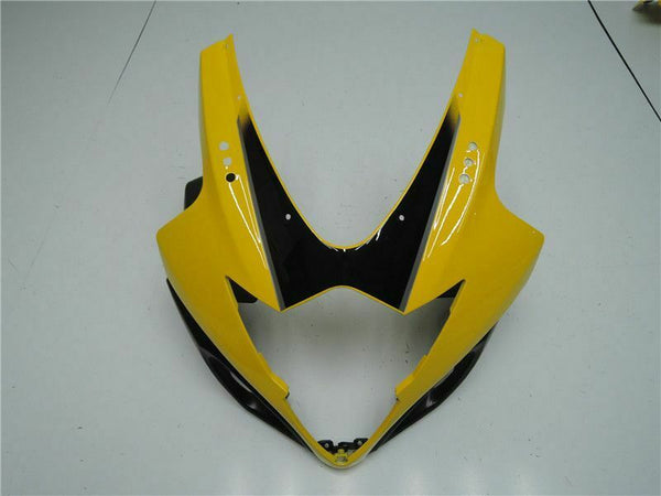 Aftermarket ABS Plastic Front Fairing Fit for GSXR1000 2005-2006 Yellow Black