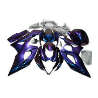 US STOCK NT Aftermarket Injection ABS Plastic Fairing Fit for GSXR 1000 2005-2006 Purple Blue Chameleon U082 Available in CA