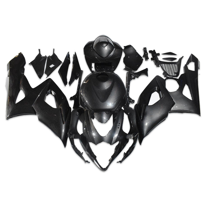 US STOCK NT Aftermarket Injection ABS Plastic Fairing Fit for GSXR 1000 2005-2006 Carbon Fiber Look S01 Available in CA