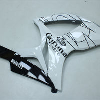 NT Aftermarket Injection ABS Plastic Fairing Kit Fit for GSXR 600/750 2006 2007 White Black N014