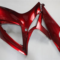 NT Aftermarket Injection ABS Plastic Fairing Kit Fit for GSXR 600/750 2006 2007 Candy Red T132