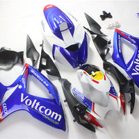 NT Aftermarket Injection ABS Plastic Fairing Kit Fit for GSXR 600/750 2006 2007 Blue White Black N133