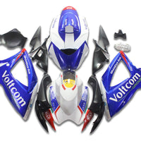 NT Aftermarket Injection ABS Plastic Fairing Kit Fit for GSXR 600/750 2006 2007 Blue White Black N133