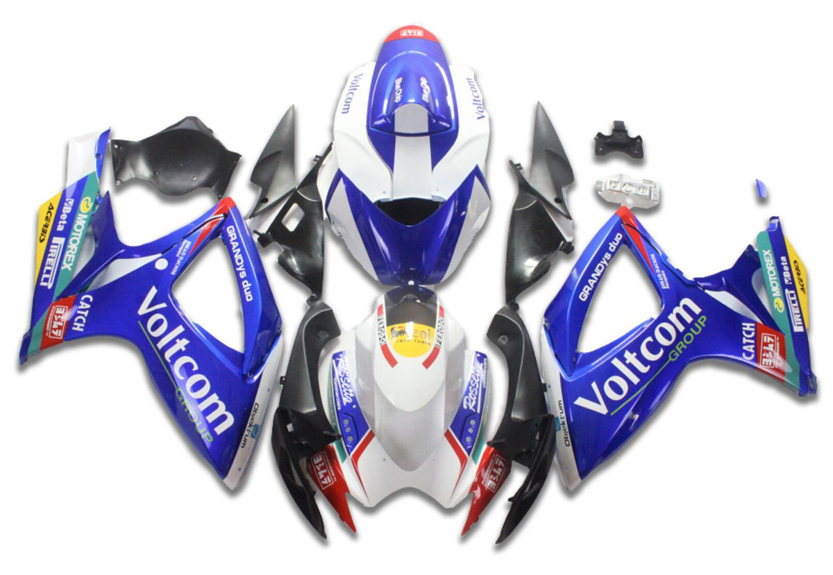 NT Fairing Fit for Suzuki 2006-2007 GSXR600/750 N133- Blue White Black | ABS Injection