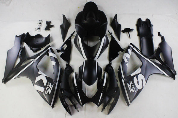 NT Injection Fairing Fit for  2006 2007 GSXR 600 750 Black Gray White C0071