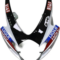 NT Aftermarket Injection ABS Plastic Fairing Kit Fit for GSXR 600/750 2006 2007 Silver Red Black T149