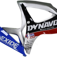 NT Aftermarket Injection ABS Plastic Fairing Kit Fit for GSXR 600/750 2006 2007 Silver Red Black T149