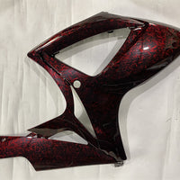 US STOCK NT Aftermarket Injection ABS Plastic Fairing Kit Fit for GSXR 600/750 2006 2007 Red Forged Carbon Fiber Look SU06 Available in CA