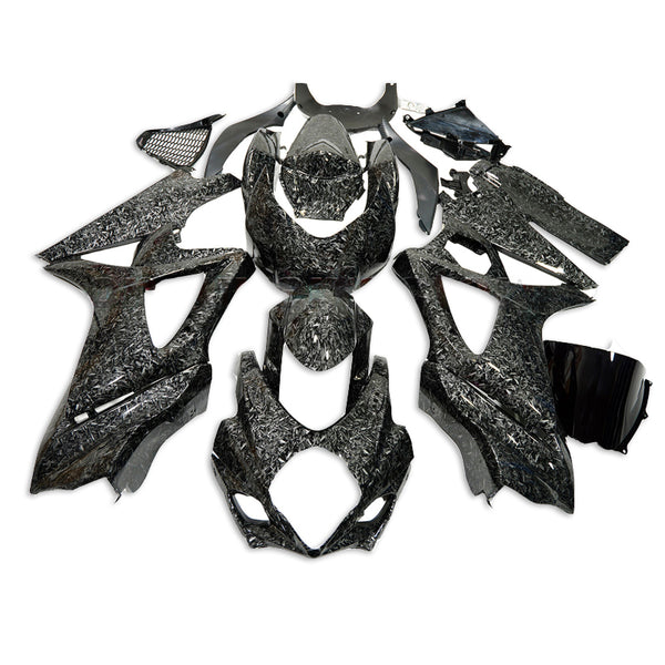NT Aftermarket Injection ABS Plastic Fairing Fit for GSXR 1000 2007-2008 Forged Carbon Fiber Look S02