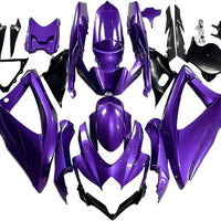US STOCK NT Aftermarket Injection ABS Plastic Fairing Fit for GSXR 600/750 2008-2010 Purple N109 Available in CA