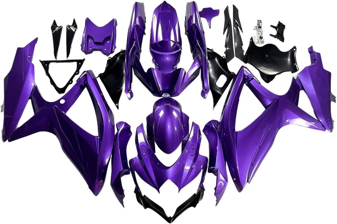 NT Fairing Fit for Suzuki 2008-2010 GSXR600/750 N109- Purple | ABS Injection, US Stock