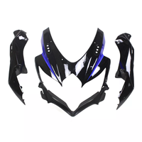 US STOCK NT Aftermarket Injection ABS Plastic Fairing Fit for GSXR 600/750 2008-2010 Gray Blue Shark N101 Available in CA