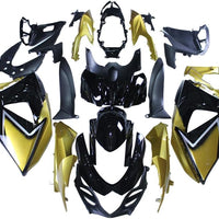US STOCK NT Injection Kit Fairing ABS Set Fit for 2009-2016 GSXR 1000 Gold Black N085 Available in CA