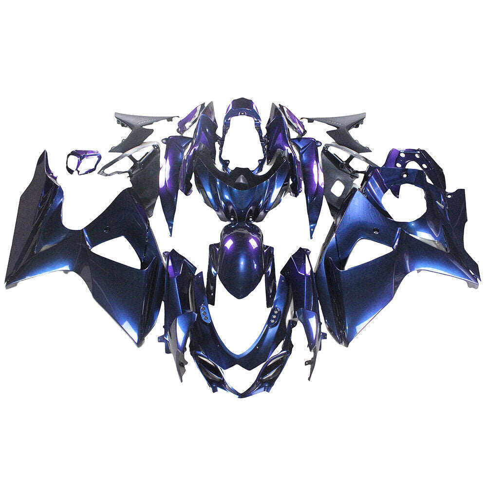 NT Fairing Fit for Suzuki 2009-2016 GSXR 1000 N069- Chameleon Blue Purple | ABS Injection, US Stock