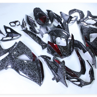 NT Injection Custom Fairing Kit Fit for  2009-2016 GSXR 1000 Forged Carbon Painted with Maroon N9984