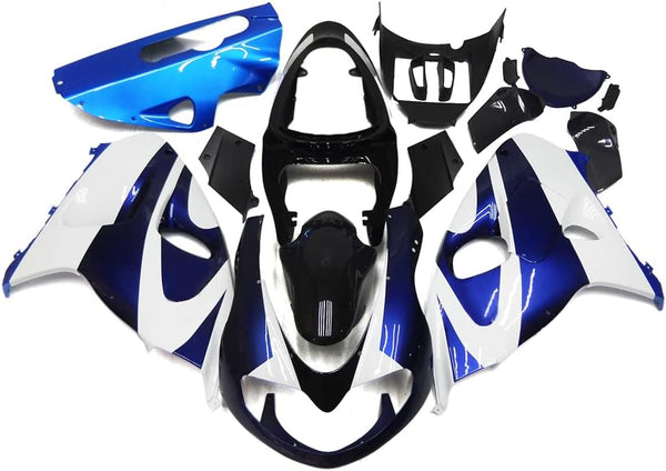 US STOCK NT Aftermarket Injection ABS Plastic Fairing Fit for TL1000R 1998-2003 Blue White Black N030 Available in CA