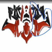 Left Side Fairing Kit Red for 2013 2014 2015 Honda CBR500R ABS Plastic Injection Bodywork