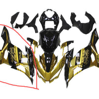 Right Side Fairing Kit for 2018-2023 EX400 Gold  Black  ABS Plastic Injection Bodywork N032