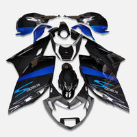 US STOCK BMW 2005-2010 K1200S Injection Bodywork Blue Black Fairing N005 Available in CA