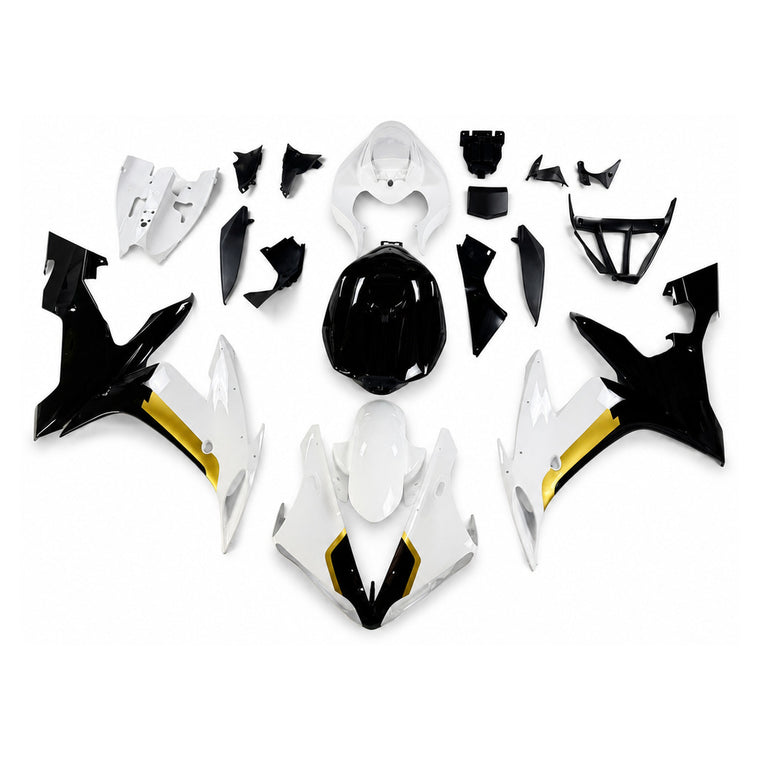 NT Fairing Fit for Yamaha 2004-2006 YZF-R1 N121- White Black Gold | ABS Injection