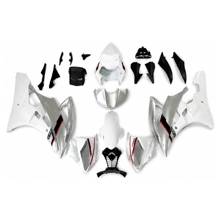 NT Fairing Fit for Yamaha 2006-2007 YZF-R6 N153- White Black | ABS Injection