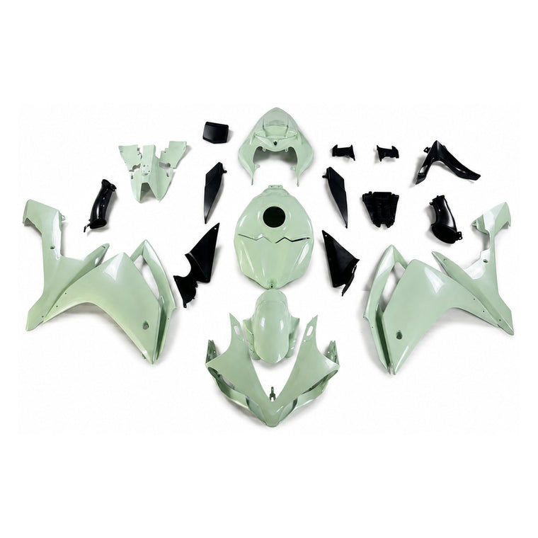 NT Fairing Fit for Yamaha 2007-2008 YZF-R1 N081- Green White | ABS Injection