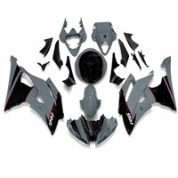 NT Aftermarket Injection ABS Plastic Fairing Fit for YZF R6 2008-2016 Gray Black Red T165 Arriving US Soon