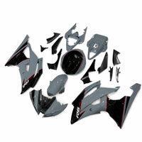 NT Aftermarket Injection ABS Plastic Fairing Fit for YZF R6 2008-2016 Gray Black Red T165 Arriving US Soon
