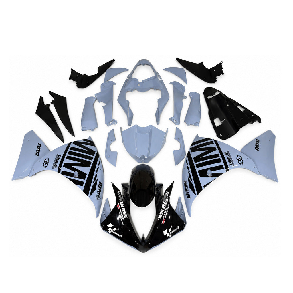 NT Fairing Fit for Yamaha 2009-2011 YZF-R1 N069- Blue Black | ABS Injection - 1