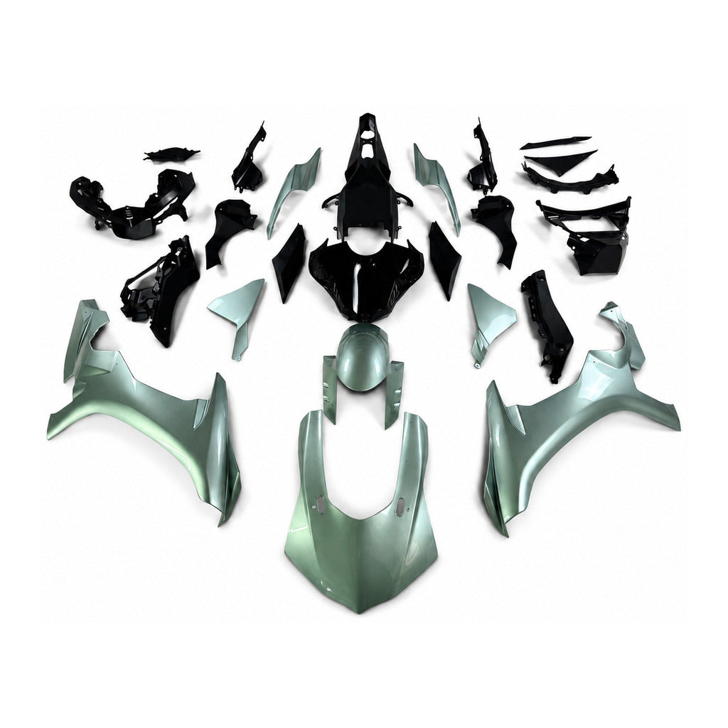 NT Fairing Fit for Yamaha 2015-2019 YZF-R1 N050- Green Teal Black | ABS Injection - 1