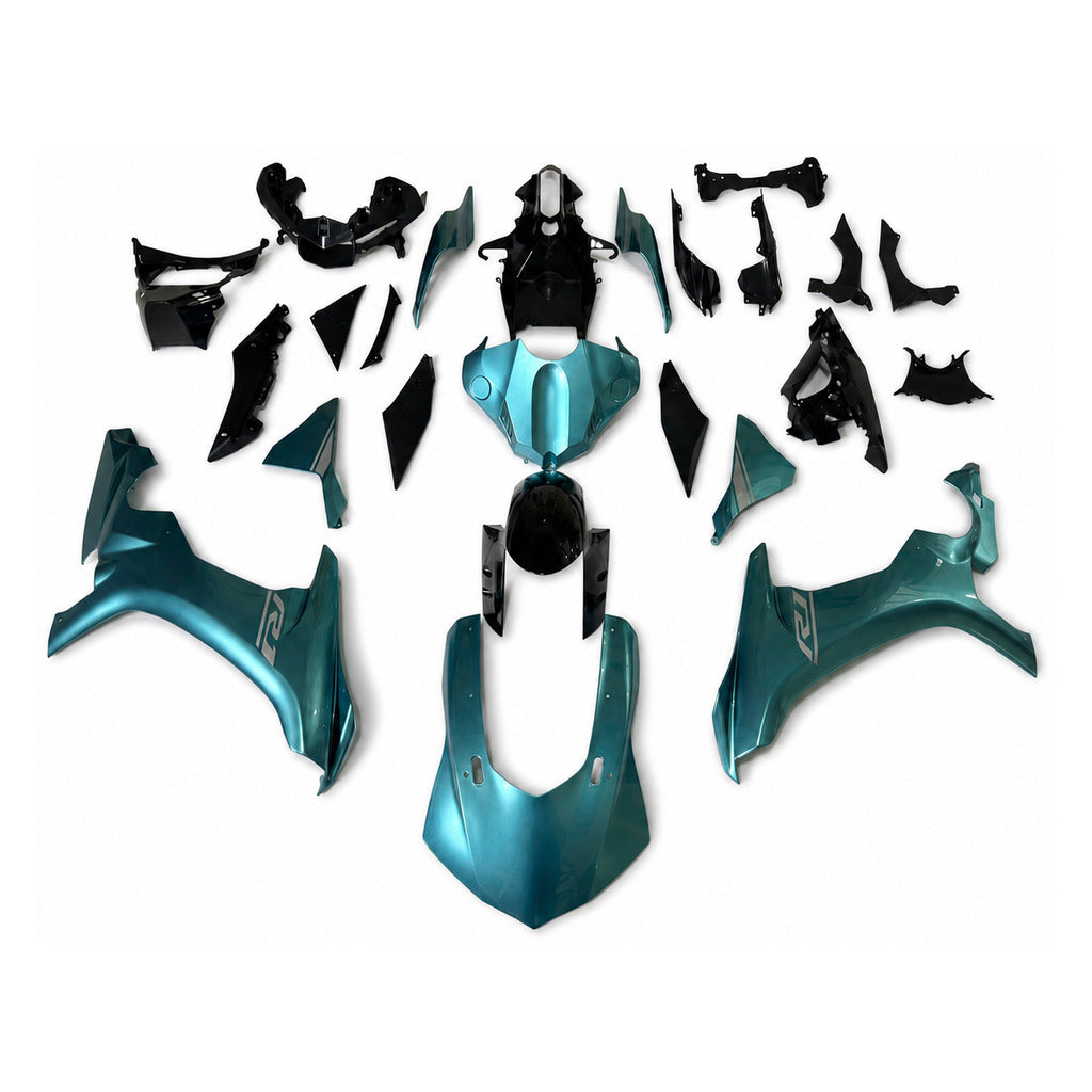 NT Fairing Fit for Yamaha 2015-2019 YZF-R1 N051- Teal Black | ABS Injection - 1